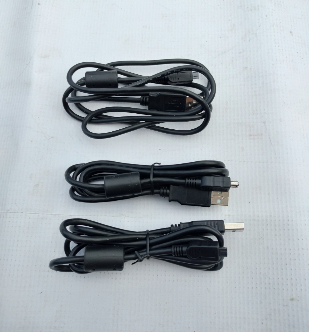Cablu usb 3 bucati RESIGILAT