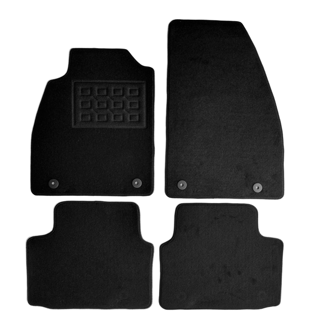 Set covorase auto mocheta Chevrolet Malibu 2012->, Negru, 4 buc.