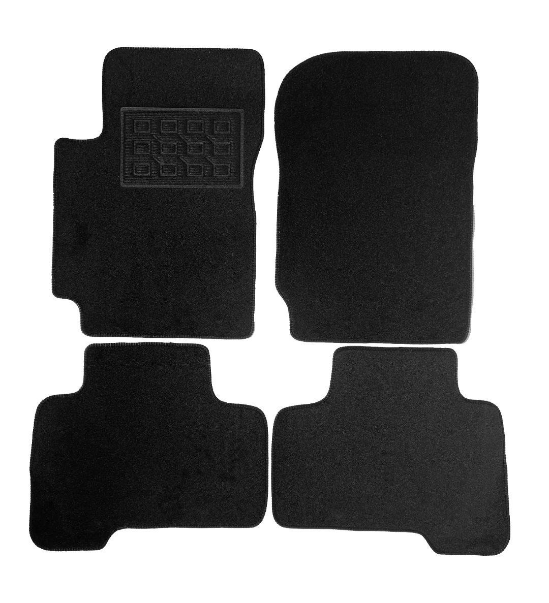 Set covorase auto mocheta Suzuki Grand Vitara 2 5 locuri 2005-&gt;2014, Negru, 4 buc.