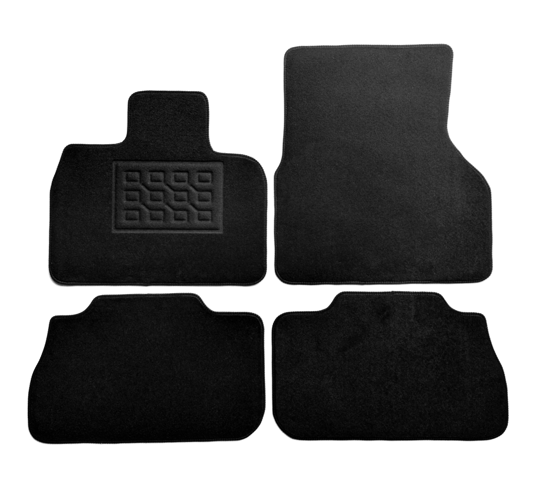Set covorase auto mocheta Bmw Ix (I20) Electric 2021-&gt;, Negru, 4 buc.