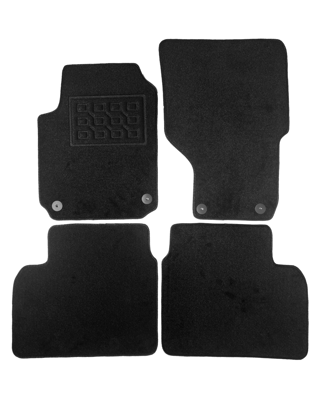Set covorase auto mocheta Vw Amarok 2011-&gt;, Negru, 4 buc.