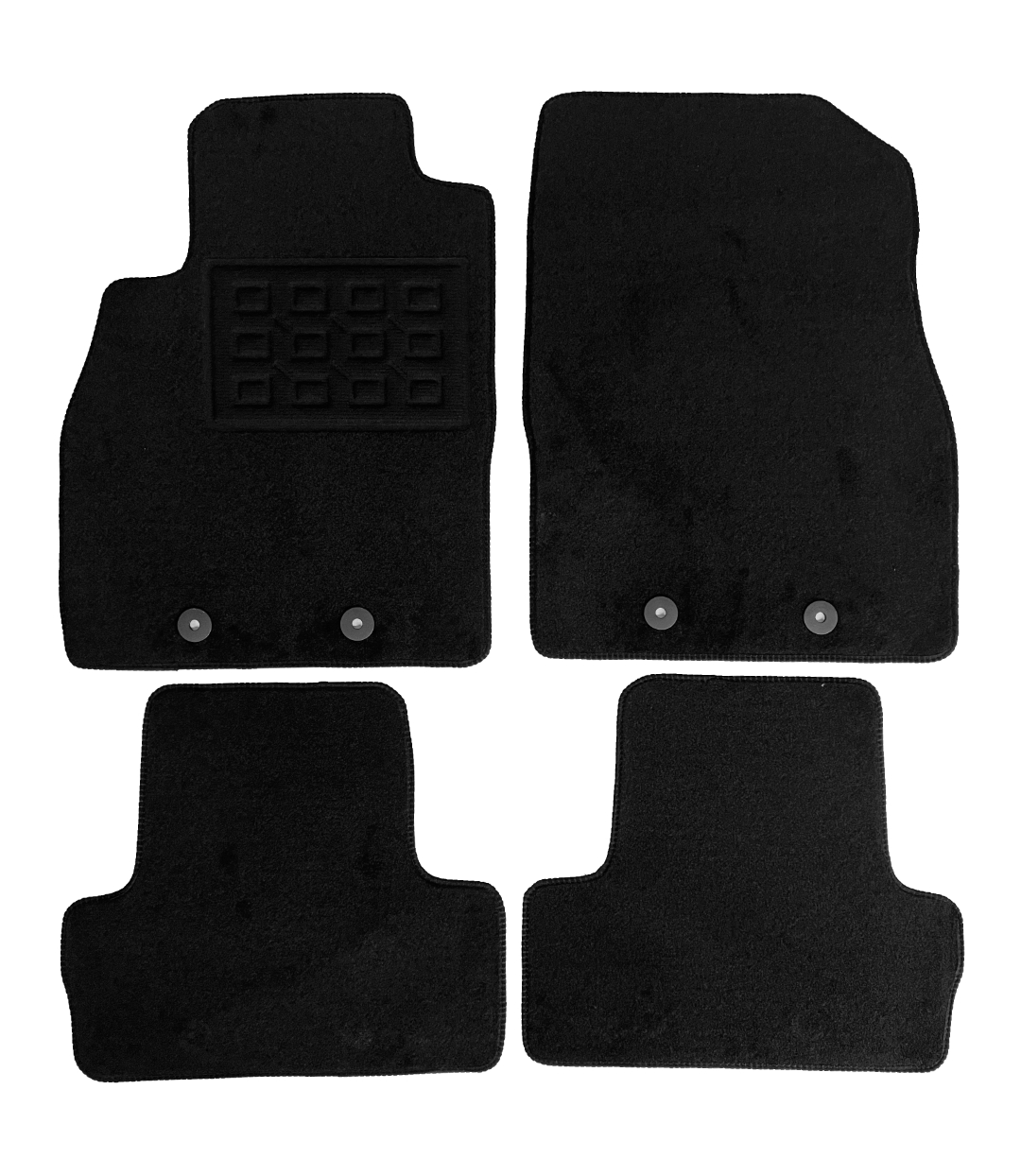 Set covorase auto mocheta Opel Ampera 2012->, Negru, 4 buc.