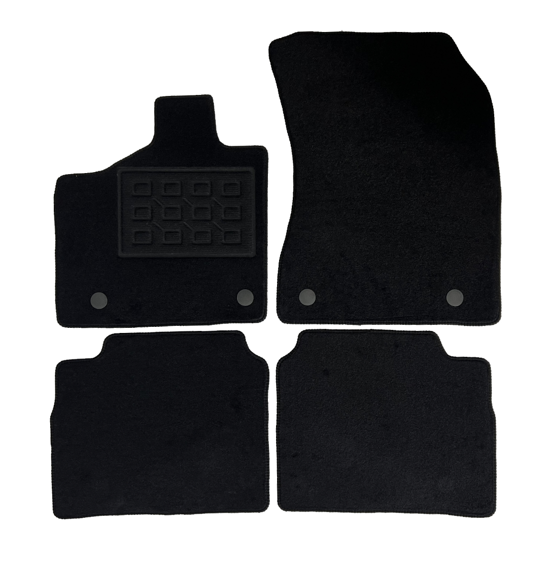 Set covorase auto mocheta Nissan X - Trail (T33) E-Power 2022-&gt;, Negru, 4 buc.