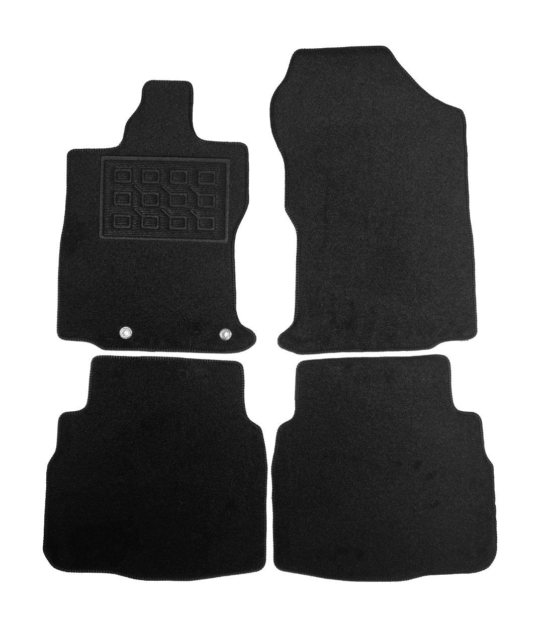 Set covorase auto mocheta Subaru Outback (Bt) Fix -System 2020->, Negru, 4 buc.