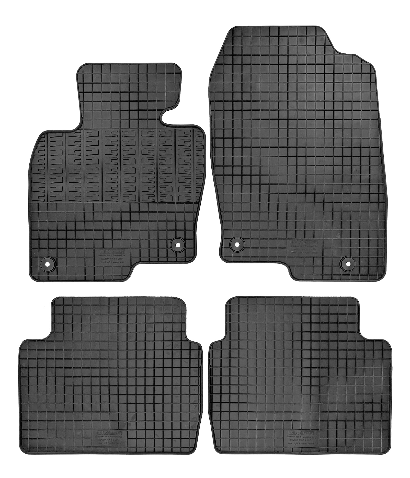 Set covorase auto cauciuc Mazda CX5 2017-