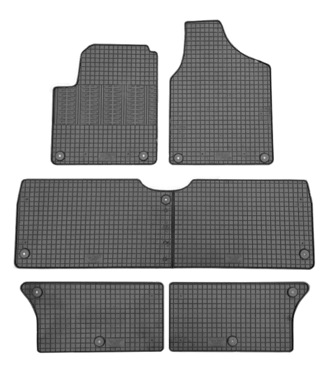 Set covorase auto cauciuc VW Sharan 1 2005-2010, SEAT Alhambra 2005-2010 - RANDUL AL3 LEA