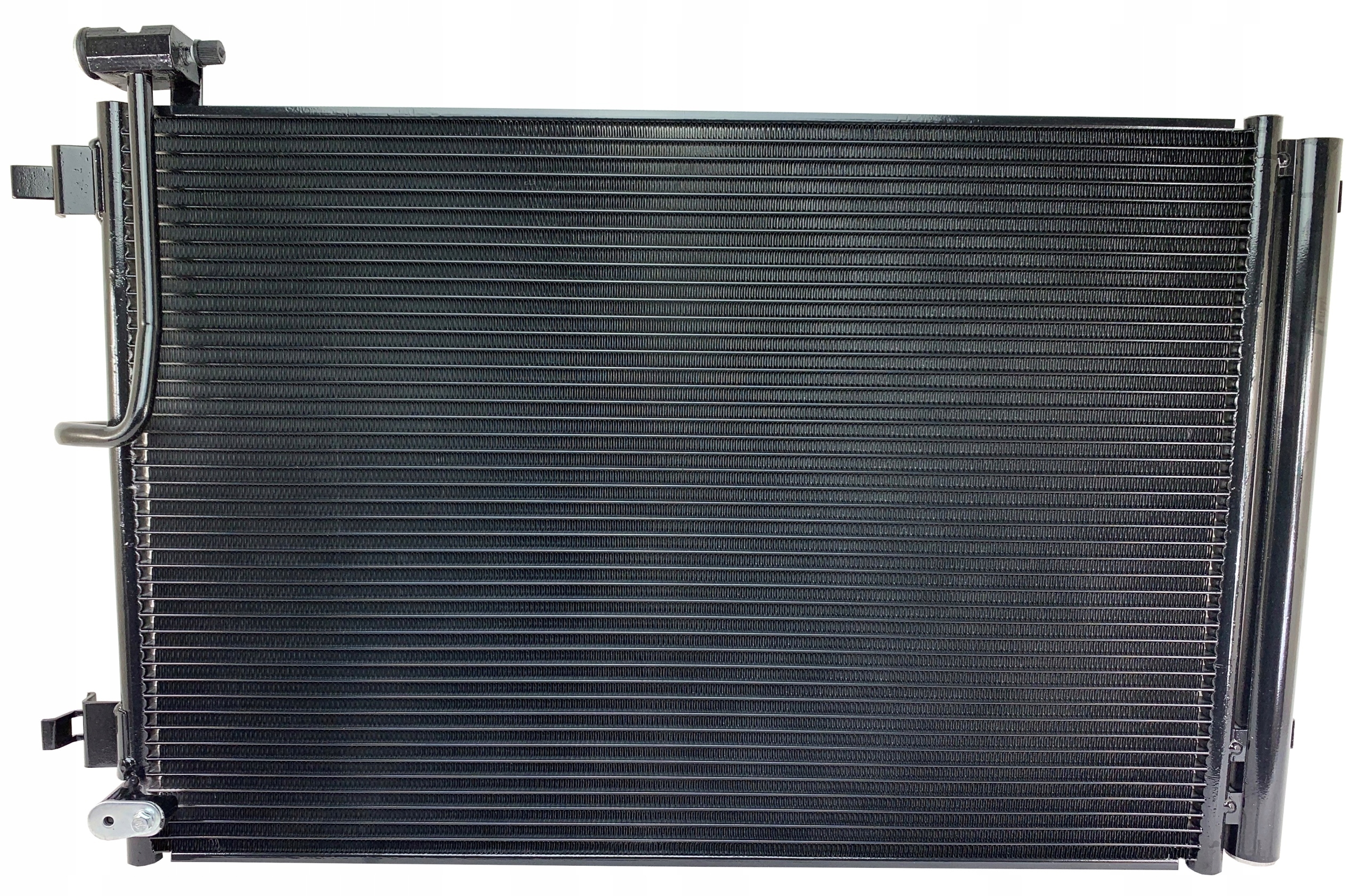 Condensator climatizare AC Audi A8 10-, motor: 3.0 TDI, 3.0 V6 TFSI, 3.0 V6k TFSI, 4.0 V8 T, Condensator cu uscator integrat , 676(635))x441x16, miez si rezervor din aluminiu brazat, 4H0260403F; 4H0260403M