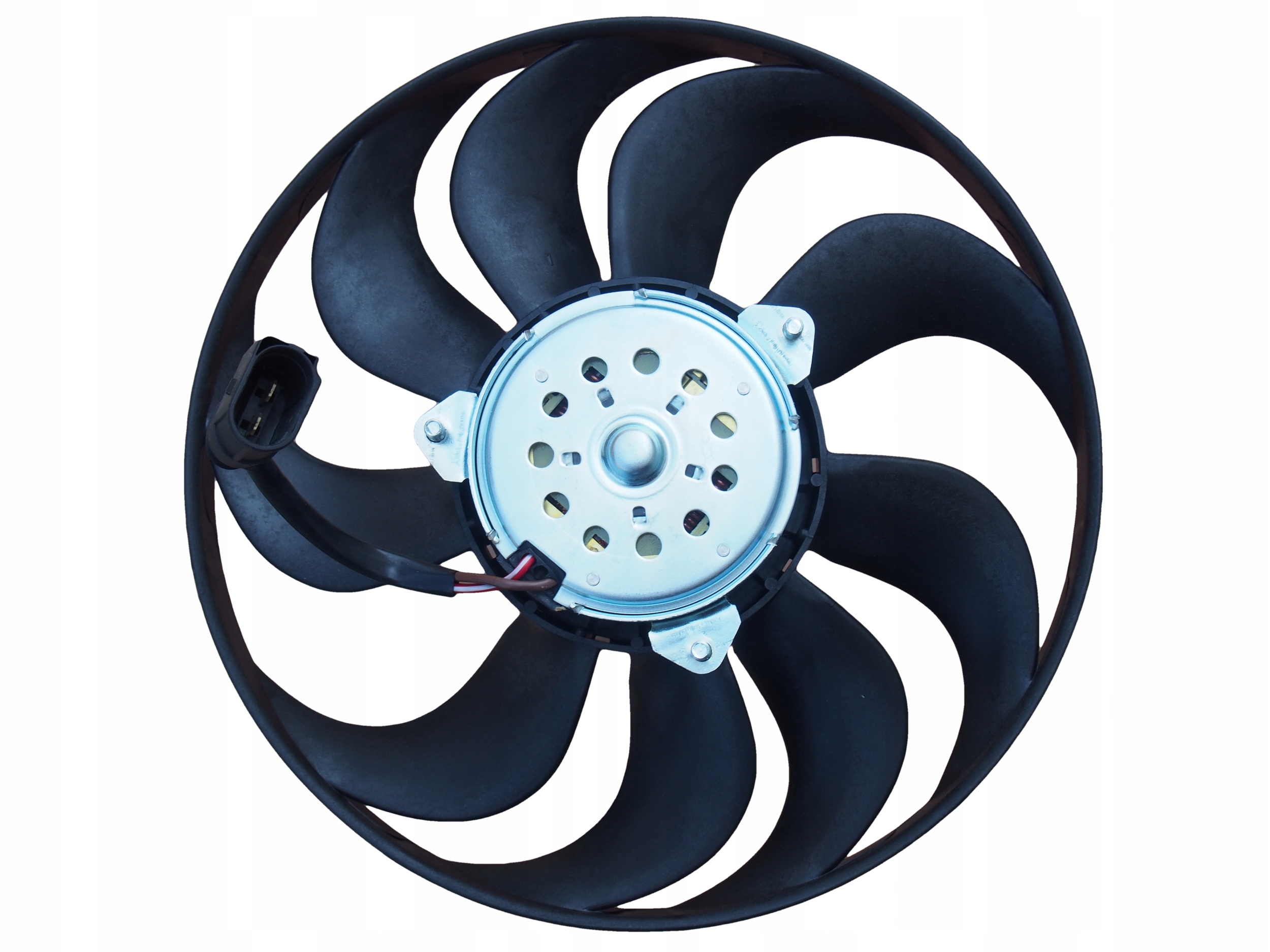 Ventilator radiator fara suport Audi A3 03-13; Vw Touran 03-10, motor: 1.6, 1.9 TDI, 2.0, 2.0 TDI, tip Temic, 220; 295; 2 pini, OEM/OES (Mahle), 1K0959455AP