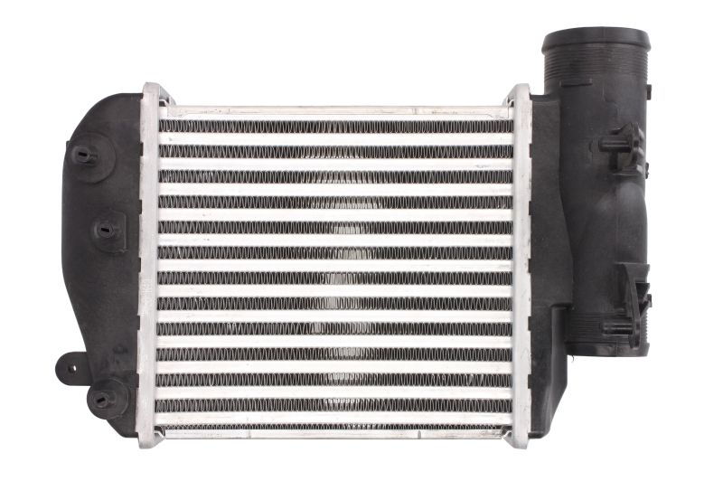 Intercooler Audi A6/A6 Allroad 04-12, motor: 2.7 TDI, 3.0 TDI, intercooler dreapta, 205x200x65, Aluminiu/ Plastic brazat, 4F0145806AA; 4F0145806E