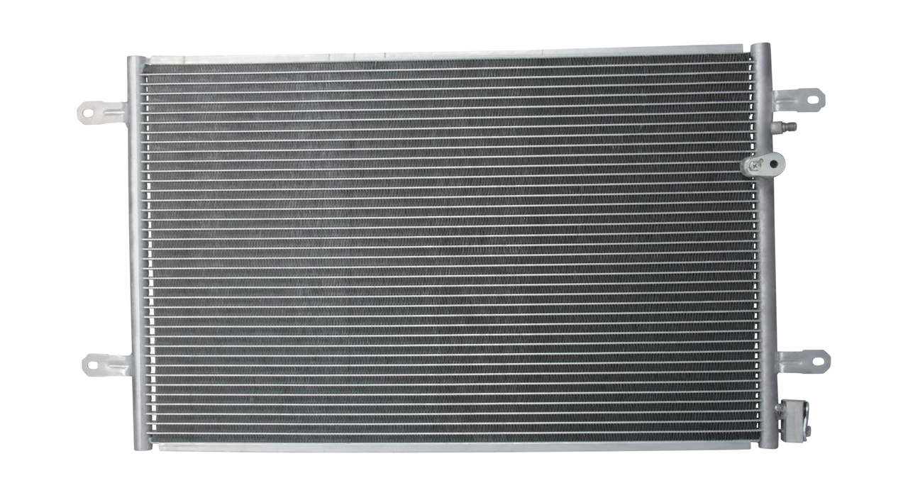 Condensator climatizare AC Audi A6/A6 Allroad 04-12, motor: 2.0 TDI, 2.0 TFSI, 2.4 V6, 2.7 TDI, 2.8 V6, 3.0 TDI, 3.0 V6, 3.2 V6, 4.2 V6, 4.2 V8, Condenser fara uscator , 655 (615)x392x16, miez si rezervor din aluminiu brazat, 4F0260403L; 4F0260403M