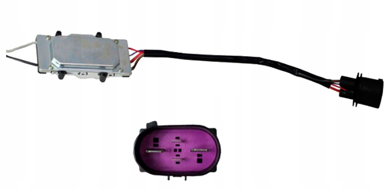 Releu ventilator racire Audi A6/A6 Allroad 04-12, motor: 2.7 TDI, 3.0 TDI, 4.2 V6, 4.2 V8, 4 pini, 1137328364; 4F0959455J