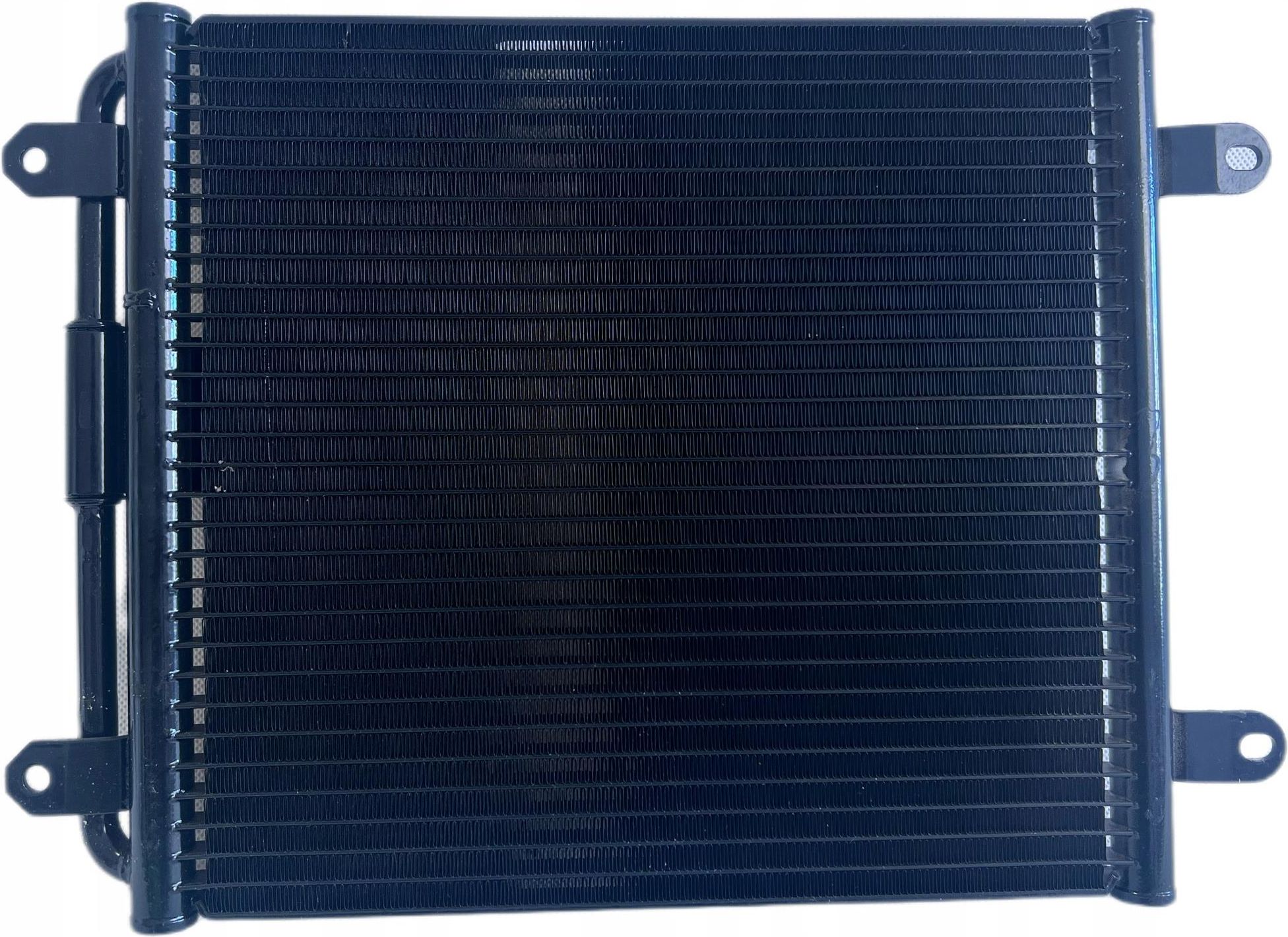Condensator climatizare AC Audi R8 06-; Lamborghini Gallardo 03-13, Huracan 14-, motor: 4.2 V8, 5.2 V10, Condenser fara uscator , 345x290x16, miez si rezervor din aluminiu brazat, 420260401A; 420260401B