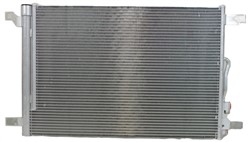 Condensator climatizare AC Audi A1, A3 Cupra Leon; Seat Arona, Ateca, Ibiza, Leon, Tarraco; Skoda Kamiq, Octavia, Scala, Superb; Vw Arteon, Caddy, Golf 7, 8, Passat Polo, T-Cross, Tiguan, Touran, T-Roc; 1.0 TFSI, 1.5 TFSI, 570(530)x392x16, 5Q0816411AB