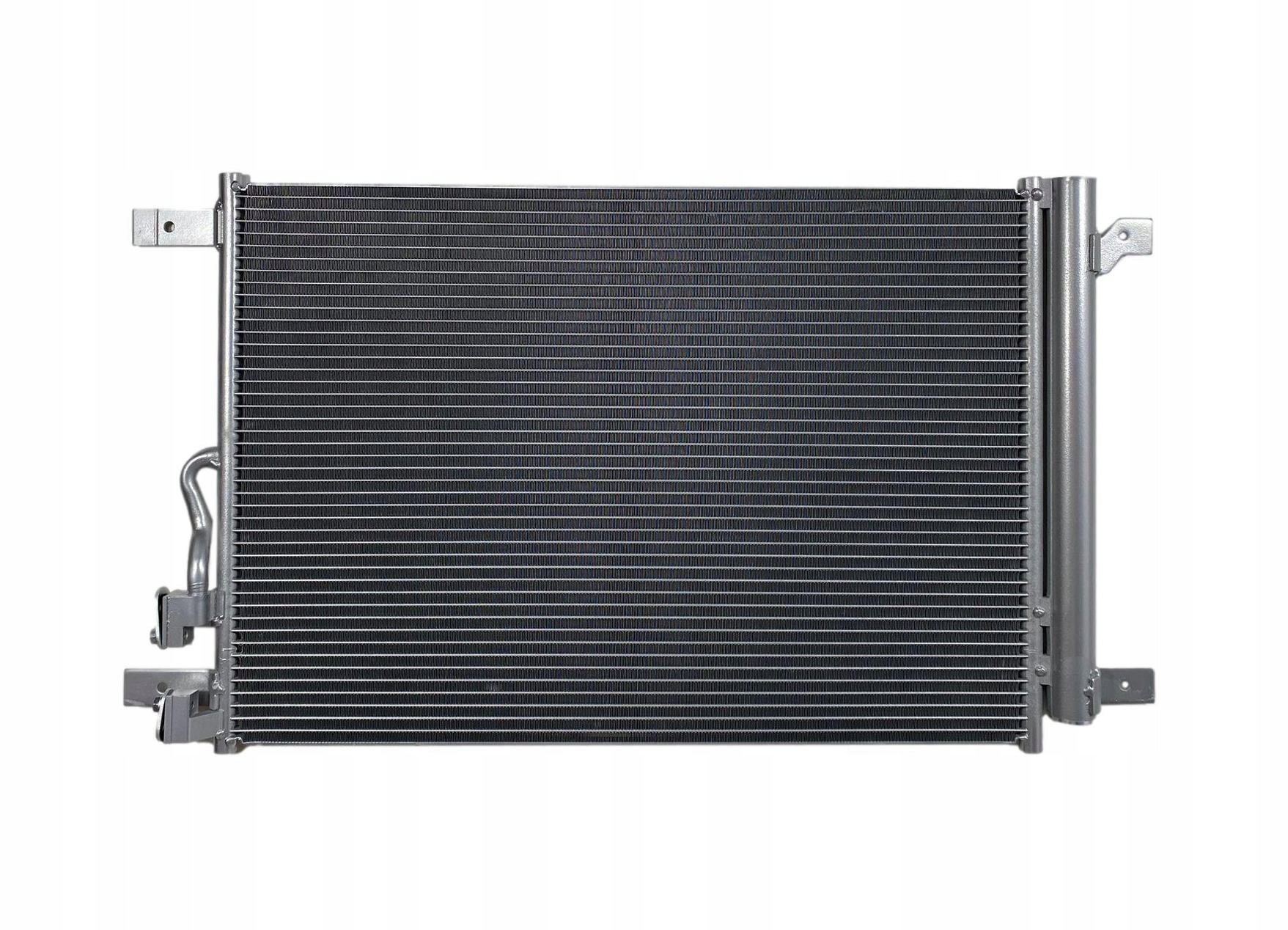 Condensator climatizare AC Audi A3 20-; Vw Golf 8 20-, motor: 1.0 TSI, 1.4 TSI, 1.5 TSI, 2.0 TDI, 2.0 TFSI, Condensator cu uscator integrat , 570(535)x390(375)x12, Koyorad, miez si rezervor din aluminiu brazat, 5WA816411D