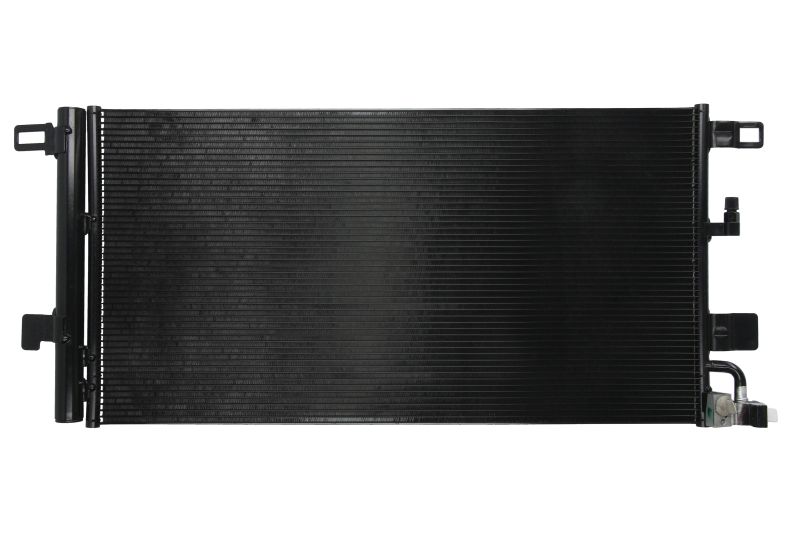 Condensator climatizare AC Audi A4 15-, A5 16-, A6 (C8) 18-, A7 (4k) 18-, motor: 2.0 TFSI, Condensator cu uscator integrat , 675(645)x337x12, miez si rezervor din aluminiu brazat, 8W0816421C; 8W0816421J