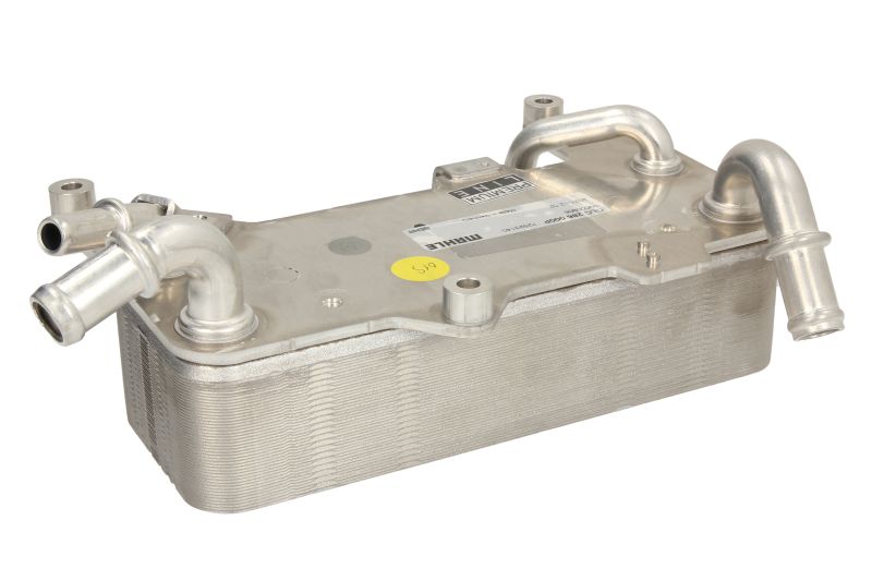 Radiator racire ulei motor, termoflot Audi A6 10-, A8 10-, motor: 2.0 TFSI Hybrid, 210x80x50, OEM/OES (Mahle), Aluminiu, 4H0317021AA; 4H0317021Q