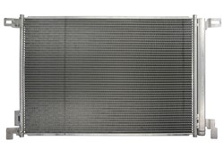 Condensator climatizare AC Audi E-Tron 19-, Q7 15-, Q8 18-; Vw Touareg 18-, motor: EV, Condensator cu uscator integrat , 680(650)x450(430)x12, miez si rezervor din aluminiu brazat, 4M0816411D; 4M0816411R