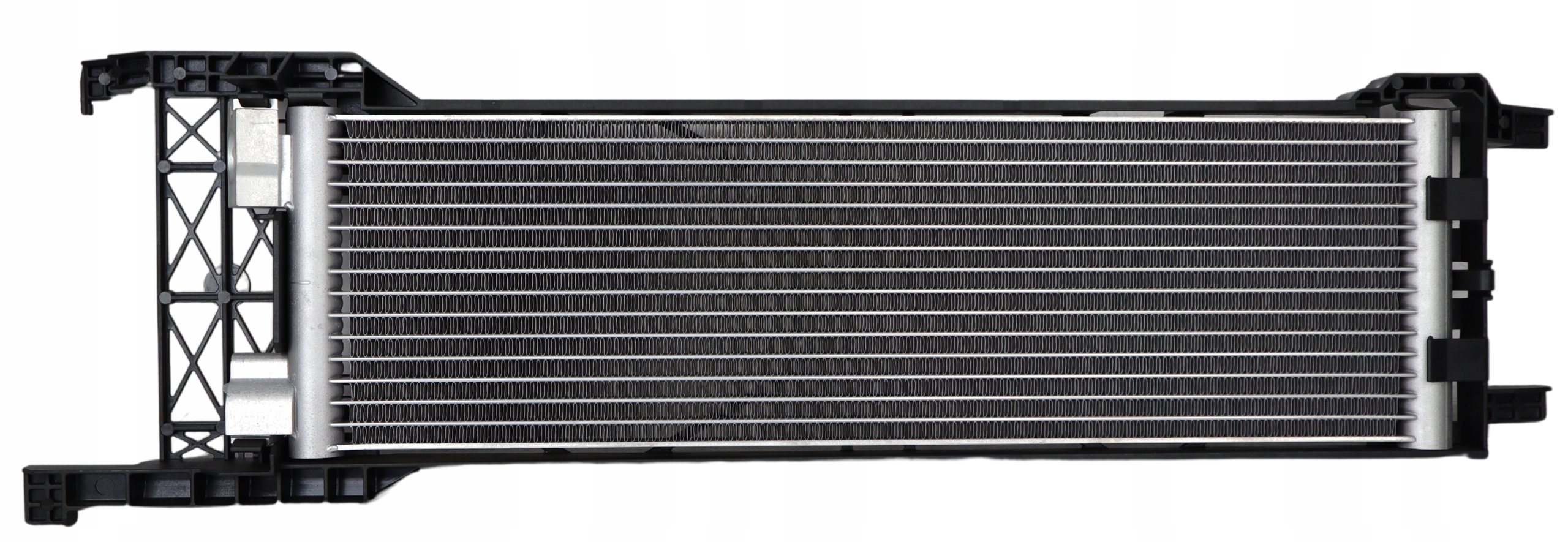 Radiator racire ulei motor, termoflot Alfa Romeo Giulia 16-, Stelvio 17-, motor: 2.0 T, 2.2 d, radiator transmisie; cu rama plastic, 525x152x21, OEM/OES (Mahle), miez si rezervor din aluminiu brazat, 50551395; 50560314