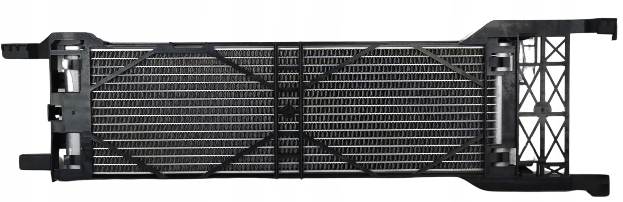 Radiator racire ulei motor, termoflot Alfa Romeo Giulia 16-, Stelvio 17-, motor: 2.0 T, 2.2 d, radiator transmisie; cu rama plastic, 525x152x21, OEM/OES (Mahle), miez si rezervor din aluminiu brazat, 50551395; 50560314