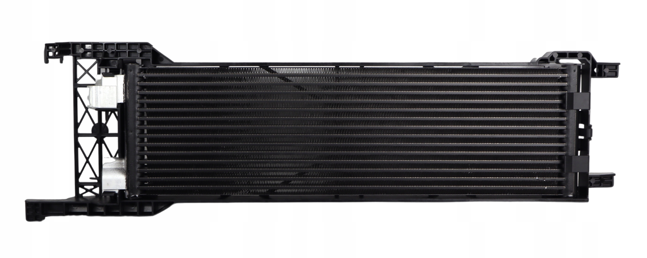 Radiator racire ulei motor, termoflot Alfa Romeo Giulia 16-, Stelvio 17-, motor: 2.0 T, 2.2 d, 2.9 V6 T, radiator transmisie; cu plastic protective cover, 500x151x20, OEM/OES (Mahle), miez si rezervor din aluminiu brazat, 50533828