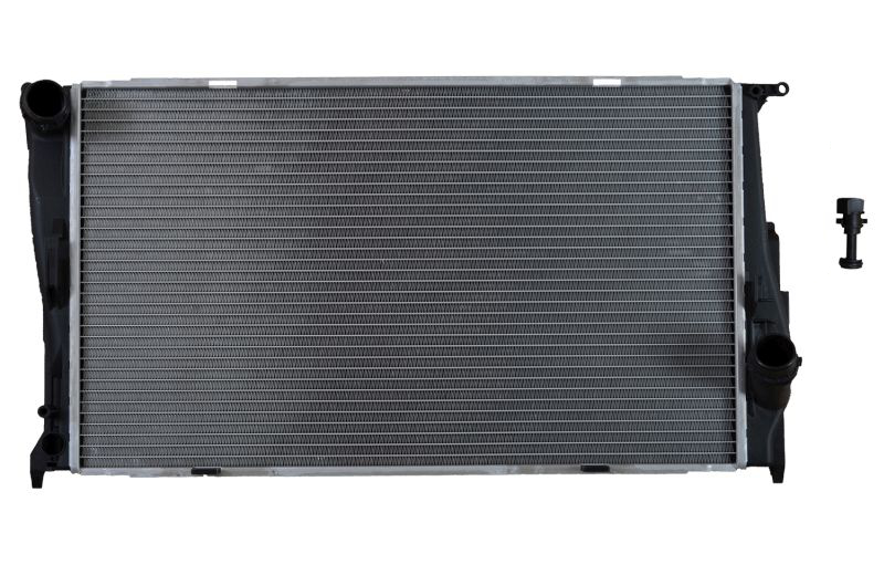 Radiator Bmw Seria 1 E87/E88/E81/E82 04-11, 3 E90/E91/92/93 05-13, X1 E84 09-15, motor: 2.0 d, intrare/iesire conectare rapida, 17117558480; 17117788903