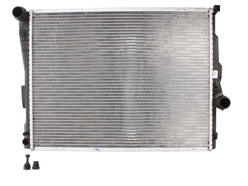 Radiator BMW Seria 3 E46 98-06, Z4 E85/86 03-09, motor: 1.6, 1.8, 1.9, 2.0, 2.0 d, 2.0 R6, 2.2 R6, 2.5 R6, 2.8 R6, 3.0 d, 3.0 R6, 3.2 R6, 4.0 V8, intrare/iesire conectare rapida, 585x442x26, RNBC, Aluminiu/ Plastic brazat, 1611565; 17111611565