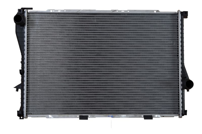 Radiator BMW Seria 5 E39 95-03, 7 E38 94-01, motor: 2.0 R6, 2.2 R6, 2.5 R6, 2.8 R6, 3.0 R6, 3.5 V8, 4.4 V8, intrare/iesire conectare rapida, 650x433x32, RNBC, Aluminiu/ Plastic brazat, 1436055; 1436060