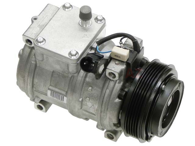 Compresor AC nou BMW Seria 7 E38 94-01, motor: 3.0 V8, 3.5 V8, 4.0 V8, 4.4 V8, tip Denso: 10PA17C, Diam. fulie (mm) 110, 64528385917; 64528391880