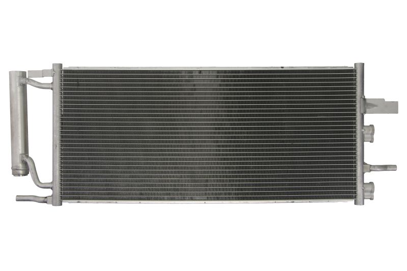 Condensator climatizare AC Bmw Seria 1 (F40) 19-, 2 Active/Gran Tourer (F45/46) 14-, X1 F48 15-; Mini Clubman 14-, Mini 14-, motor: 2.0 T, Condensator cu uscator integrat , 650(610)x280(265)x16, Koyorad, miez si rezervor din aluminiu brazat, 64509271206