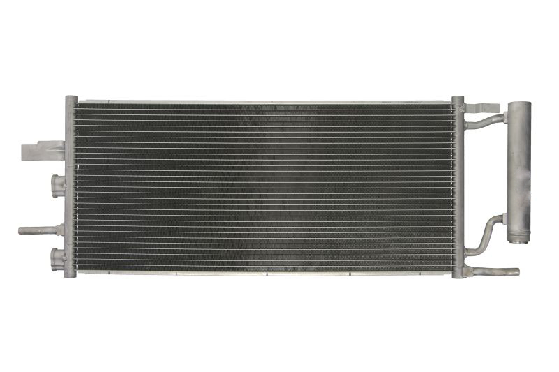 Condensator climatizare AC Bmw Seria 1 (F40) 19-, 2 Active/Gran Tourer (F45/46) 14-, X1 F48 15-; Mini Clubman 14-, Mini 14-, motor: 2.0 T, Condensator cu uscator integrat , 650(610)x280(265)x16, Koyorad, miez si rezervor din aluminiu brazat, 64509271206