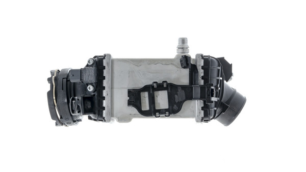 Intercooler BMW Seria 5 G30 17-23, 7 G11 15-, motor: 4.4 V8 T, intercooler - racire apa, 140x125x100, OEM/OES (Mahle), Aluminiu/ Plastic brazat, 17518619391; 8619391