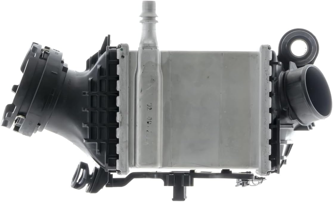 Intercooler BMW Seria 5 G30 17-23, 7 G11 15-, motor: 4.4 V8 T, intercooler - racire apa, 138x125x100, OEM/OES (Mahle), Aluminiu/ Plastic brazat, 17518619390; 8619390