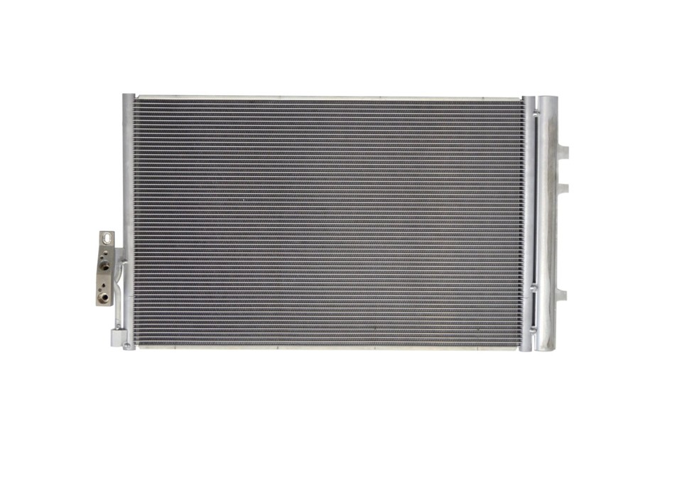 Condensator climatizare AC Bmw X3 F25 10-, X4 F26 14-, motor: 2.0 d, 2.0 T, 3.0 d, 3.0 R6 T, Condensator cu uscator integrat , 620(570)x378x16, miez si rezervor din aluminiu brazat, 64539216143