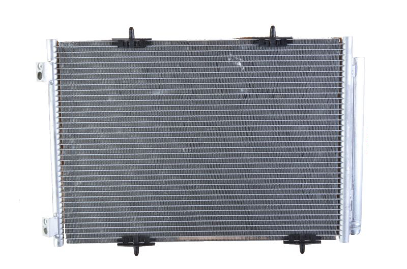 Condensator climatizare AC Citroen C2 03-09, C3 02-10, C3 10-16, C4 Cactus 14-18, C4 Cactus 18-, Ds3 10-; Ds 3 15-; Opel Crossland X 17-; Peugeot 1007 05-09, 2008 13-, 207 06-, 208 12-, 3008 08-16, 308 07-, 1.6 HDI, 10801-&gt;, 555(515)x360(350)x16, brazat