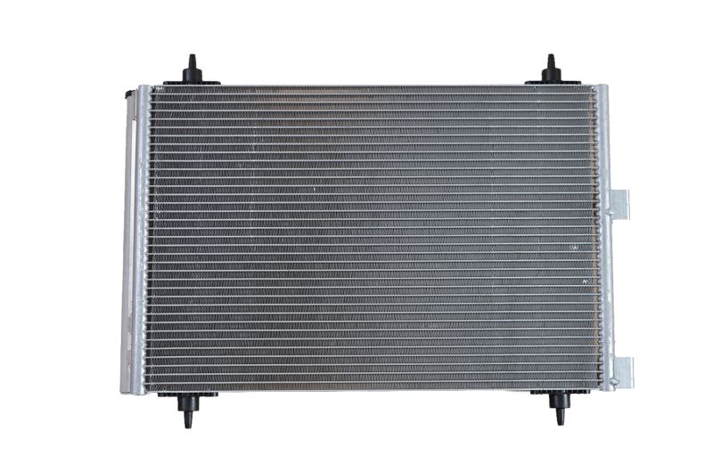Condensator climatizare AC Citroen Berlingo 02-08, Berlingo 08-18, Xsara Picasso 99-10; Peugeot Partner 02-08, Partner 08-, motor: 1.6 HDI, Condensator cu uscator integrat , 550 (510)x358x16, miez si rezervor din aluminiu brazat, 6455CN; 9645964780