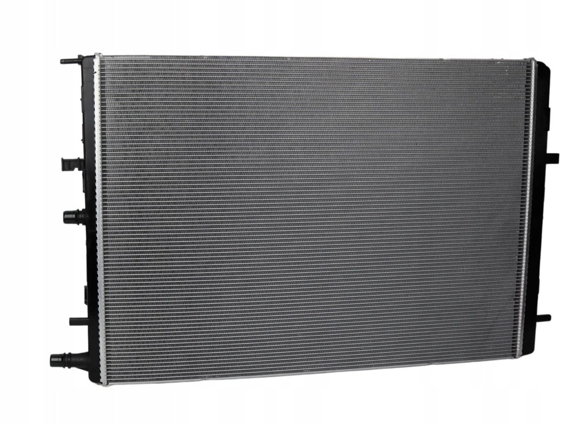 Radiator Nissan Qashqai 13-21; Renault Kadjar 15-, motor: 1.5 dci, radiator auxiliar; intrare/iesire conectare rapida, 672x490x15, OEM/OES (Valeo), Aluminiu/ Plastic brazat, 21457HV80A