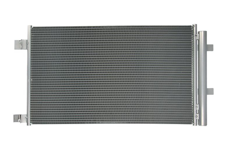 Condensator climatizare AC Nissan Qashqai 13-21; Renault Espace 15-, Kadjar 15-, Kangoo 21-, Koleos 17-, Megane 16-, Scenic/Grand Scenic 16-, Talisman 15-21, motor: 1.5 dci, 1.7 dci, 630(595)x366x12, brazat, 921004575R; 9211000Q0C