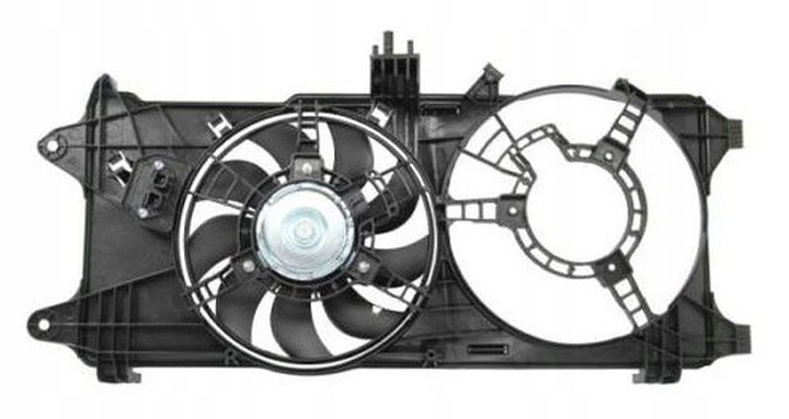 Ventilator radiator Fiat Doblo 00-06, motor: 1.3 MultiJet, 1.9 JTD, 1.9 MultiJet, 280 mm, 46821266; 51718487