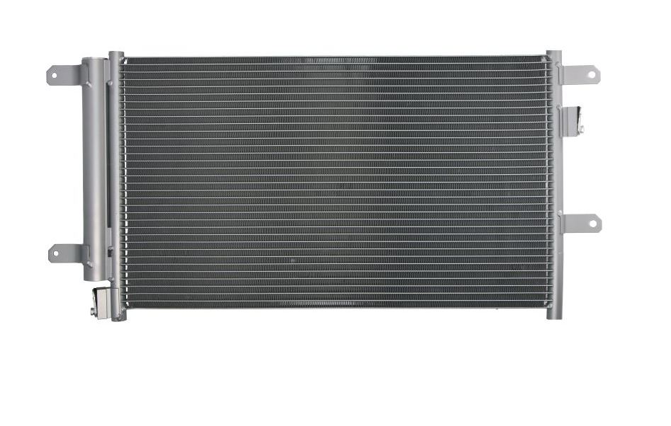 Condensator climatizare AC Iveco Daily 02-06, Daily 06-14, motor: 2.3 TD, 2.8 TD, 3.0 TD, Condensator cu uscator integrat , 605(565)x340x16, miez si rezervor din aluminiu brazat, 504084147; 504256333