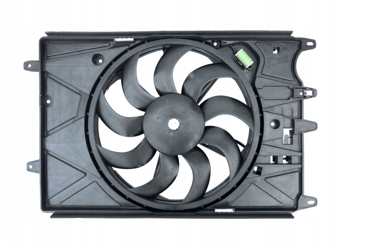 Ventilator radiator Fiat Tipo 16-, motor: 1.3 MultiJet, 1.4, 1.4 T-Jet, 1.6, 1.6 MultiJet, 52015581; 52015885
