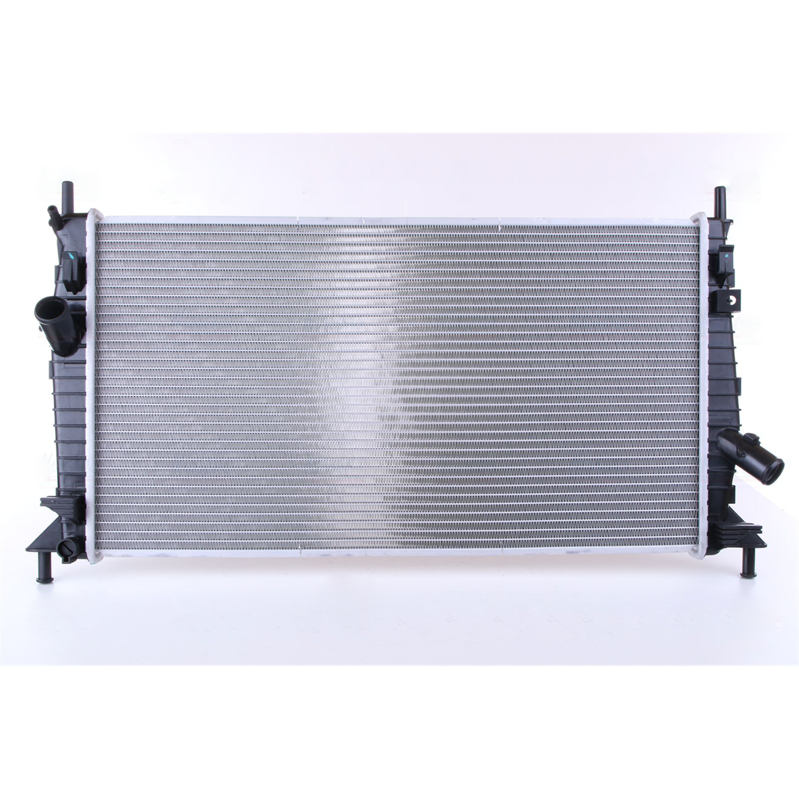 Radiator Ford C-Max 07-11, Focus C-Max 03-07, Focus 04-11; Mazda 3 03-09; Volvo C30 06-12, S40/V50 04-12, motor: 1.6 TDCI, 1.8 TDCI, 2.0 TDCI, 670x377x23, Aluminiu/ Plastic etansat mecanic, 1230987; 1357325