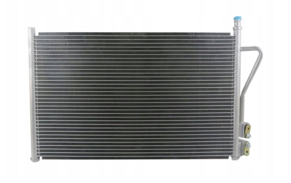 Condensator climatizare AC Ford Fiesta 02-08, Fusion 02-; Mazda 2 03-07, motor: 1.25, 1.3, 1.4, 1.4 TDCI, 1.6, 2.0, Condenser fara uscator , 580 (530)x360x16, miez si rezervor din aluminiu brazat, 1142771; 1146195