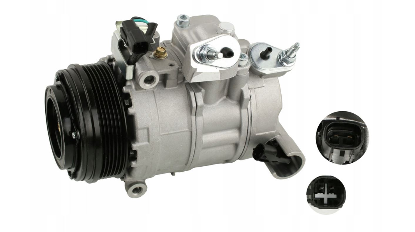 Compresor AC nou Ford C-Max 11-, Focus 11-, Mondeo 15-, Transit/Tourneo Connect 13-, motor: 1.5 TDCI, tip Denso: 7SBH17C, Diam. fulie (mm) 110, 1837444; 2066535