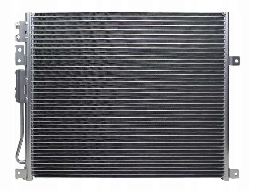 Condensator climatizare AC Jeep Commander 05-10, Grand Cherokee 05-10, motor: 3.0 CRD, 3.7 V6, 4.7 V8, 5.7 V8, condenser cu integral oil cooler, 650(600)x460x22, miez si rezervor din aluminiu brazat, 55116928AA