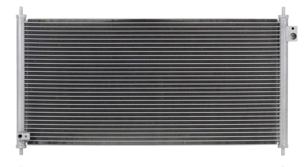 Condensator climatizare AC Honda Prelude 97-02, S2000 99-09, motor: 2.0, 2.2, Condenser fara uscator , 650(605)x320x16, miez si rezervor din aluminiu brazat, 80110S2A900; 80110S30003