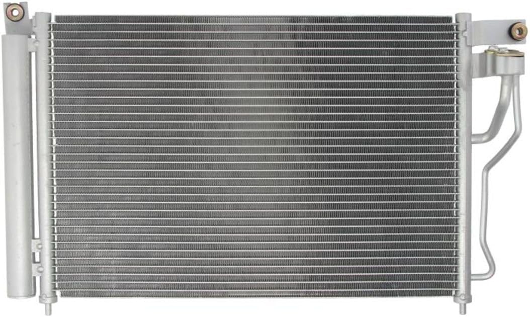 Condensator climatizare AC Hyundai Accent 06-10, motor: 1.5 CRDI, Condensator cu uscator integrat , 550(500)x340x18, miez si rezervor din aluminiu brazat, 97606-1E300