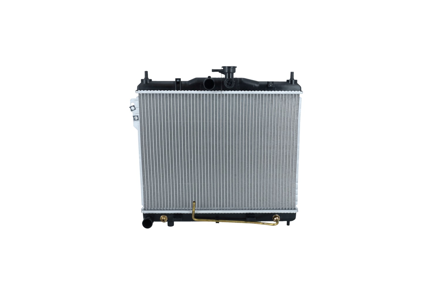 Radiator Hyundai Getz 02-11, motor: 1.3, OEM/OES (Hanon), Aluminiu/ Plastic brazat, 253101C150