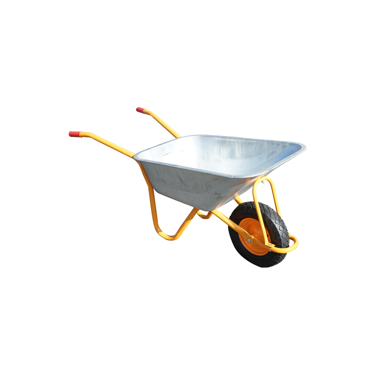 Roaba metalica cu intarituri si roata din metal 85L, 875x595x275 mm, Thor