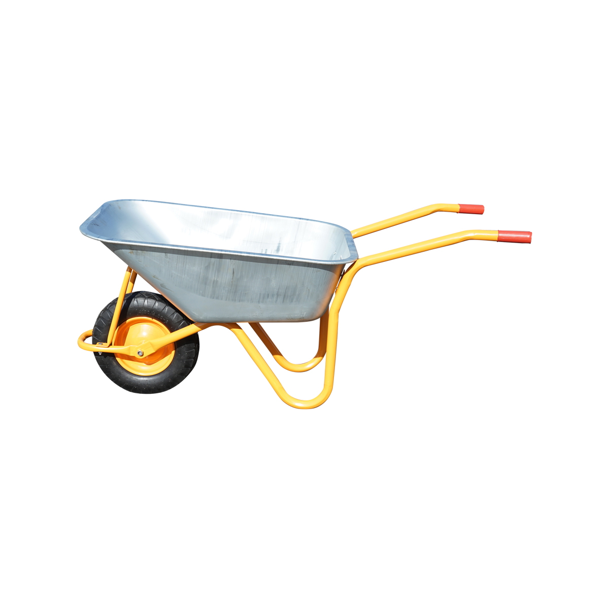 Roaba metalica cu intarituri si roata din metal 85L, 875x595x275 mm, Thor