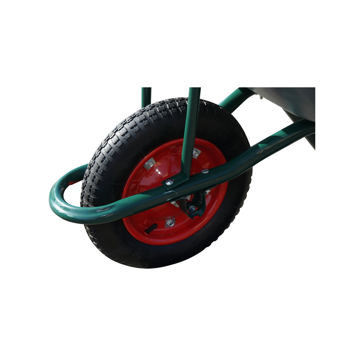 Roaba metalica Thor 65L cu roata din metal, 835x665x205mm